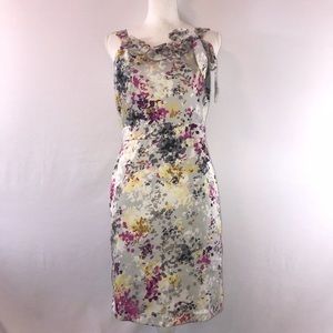 Floral sheath dress